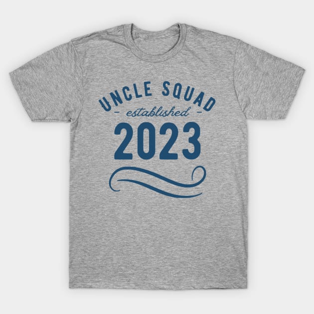 Uncle Squad 2023 New Uncle Design T-Shirt by missdebi27